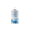 Aerosol can labeled 'Sense' with a blue design on a white background